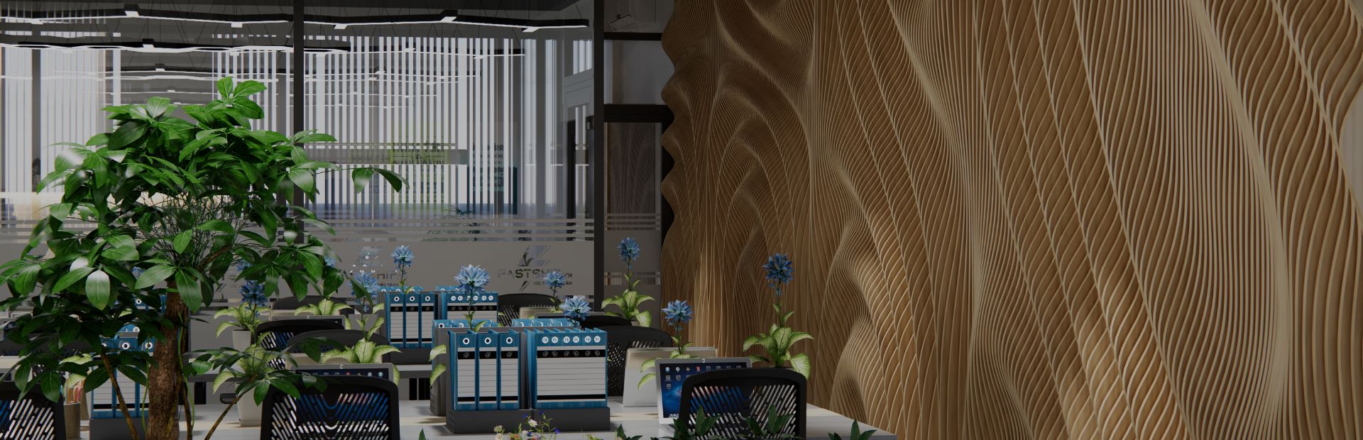 FOMRA Parametric Modern Interior – Corporate Office USA