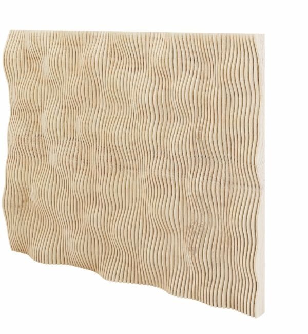 Calm Wave Series parametric wall panels with smooth flowing lines