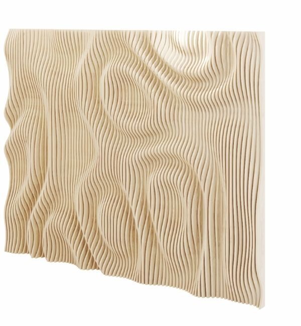 echo ridge wall panels. designed and manufactured by Fomra.